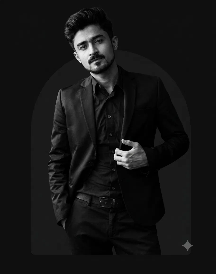 Portrait of Muhammad Akram